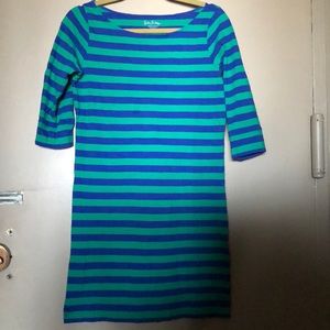 Lilly Pulitzer striped tee shirt dress